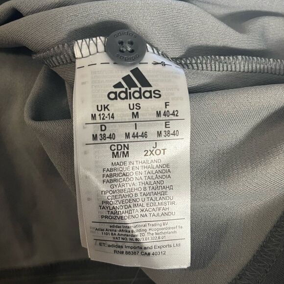 NWT Adidas NHL Men’s Philadelphia Flyers Gray Game Mode Polo Shirt Size Medium - Picture 8 of 9